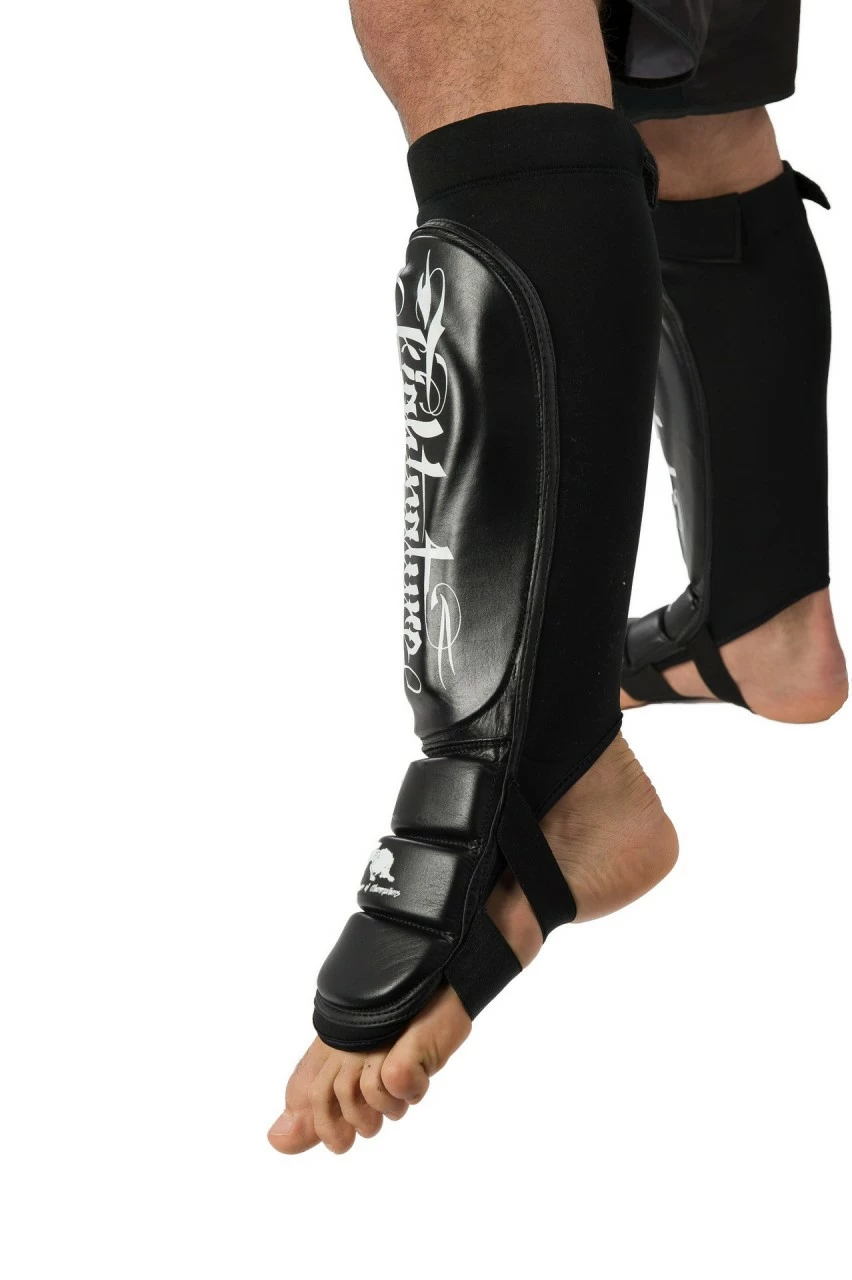 FIGHTNATURE Schienbein- Und Spannschutz Leder – Bild 3