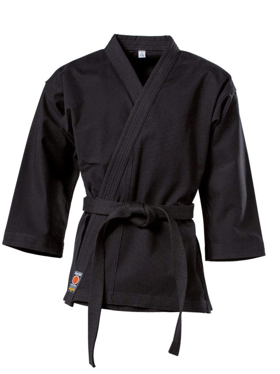 Karatejacke Traditional 8 Oz Schwarz